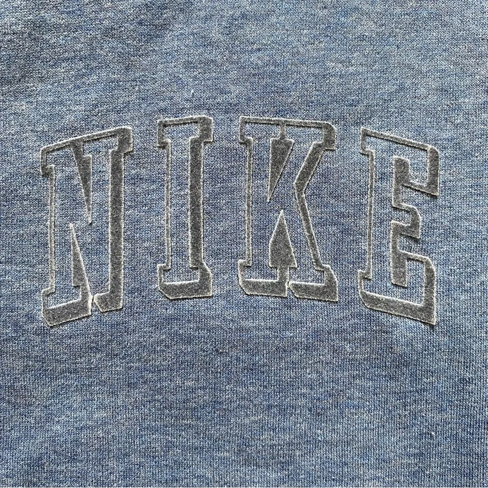 2000s sporty vtg nike spell out sweatshirt size XL